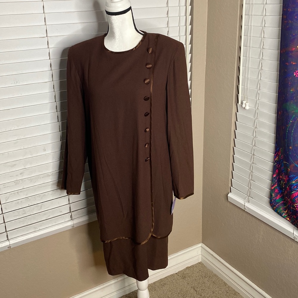 Vintage 80’s/90’s Sandra Ow-Wing for N.R.1 dress size 10